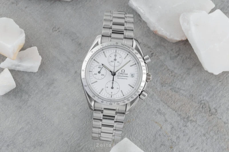 Omega Speedmaster Date chronograph steel automatic men's watch 3511.20.00 LP: 6100EUR [2504904]