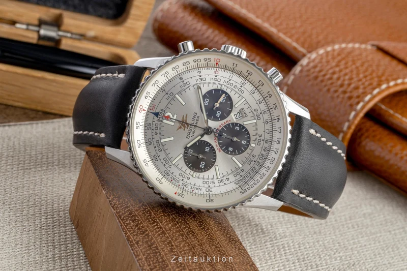 Breitling Navitimer chronograph steel automatic men's watch A4132213/E505 [2503866]