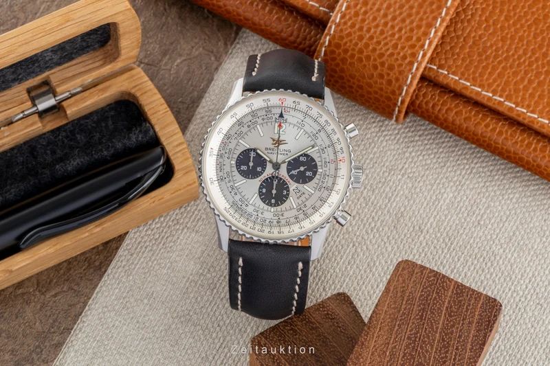 Breitling Navitimer chronograph steel automatic men's watch A4132213/E505 [2503866]