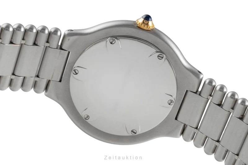 Cartier Must De Cartier 21 gilt / steel quartz women's watch 83090171, 9010 [2505318]