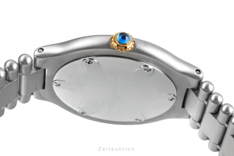 Cartier Must De Cartier 21 gilt / steel quartz women's watch 83090171, 9010 [2505318]