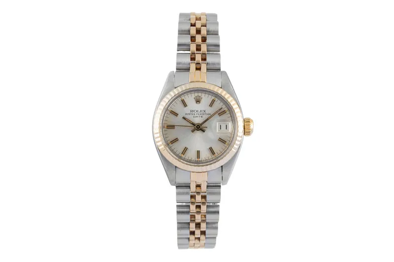 Rolex Date steel / gold automatic women's watch 6917 LP: 12500EUR [2505249]