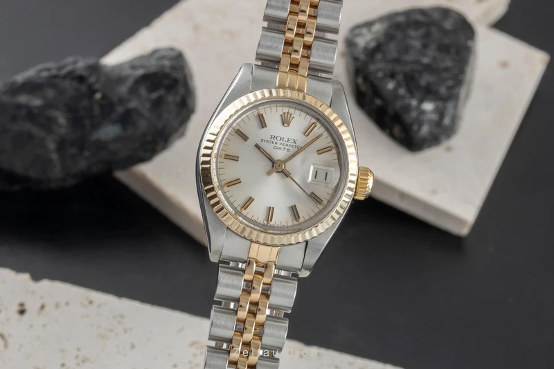 Rolex Date steel / gold automatic women's watch 6917 LP: 12500EUR [2505249]