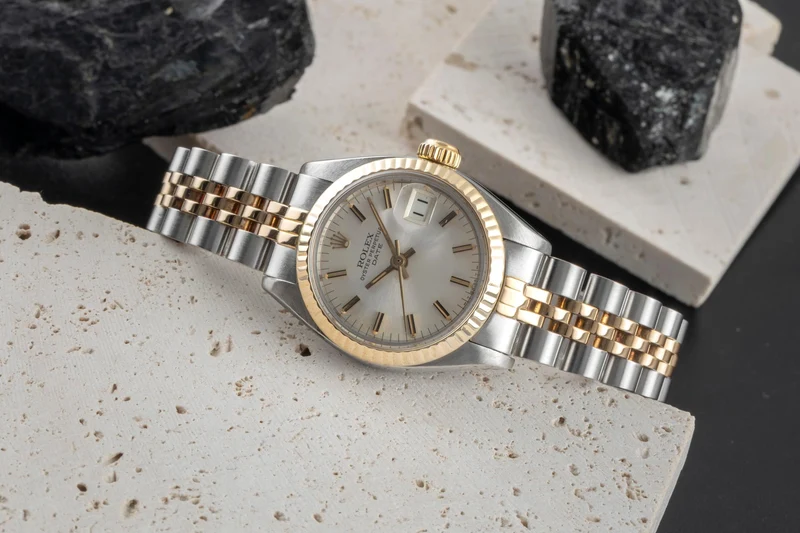 Rolex Date steel / gold automatic women's watch 6917 LP: 12500EUR [2505249]