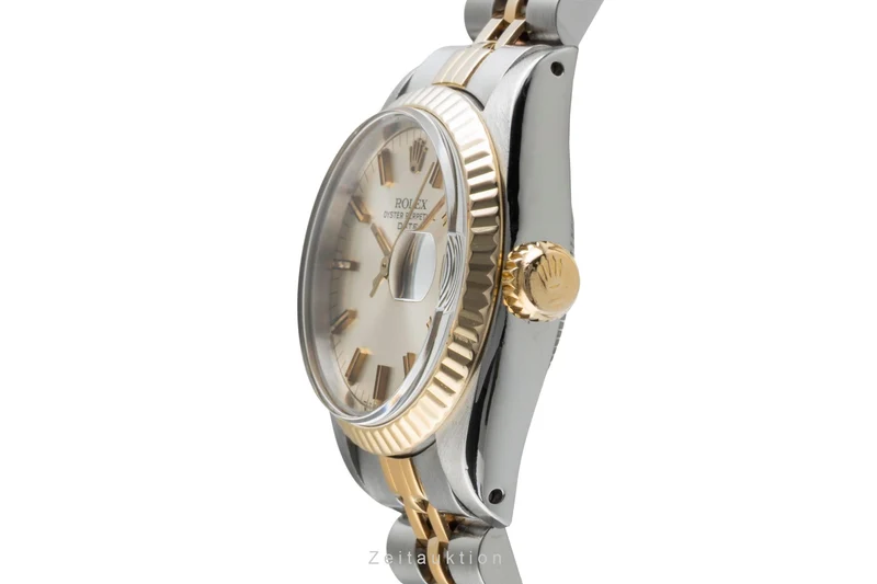 Rolex Date steel / gold automatic women's watch 6917 LP: 12500EUR [2505249]