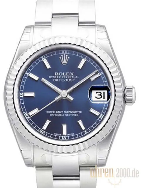 Rolex Oyster Datejust 31 178274 Blau Index