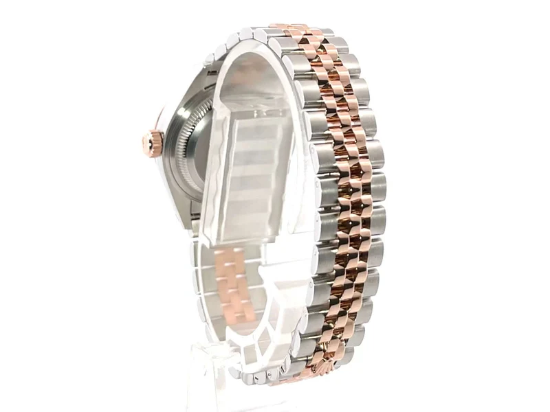 Rolex Datejust 28 Stahl Everose‑Gold 279171 Olive Dia Jubile-Band