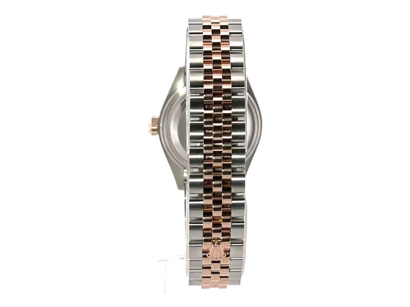 Rolex Datejust 28 Stahl Everose‑Gold 279171 Olive Dia Jubile-Band