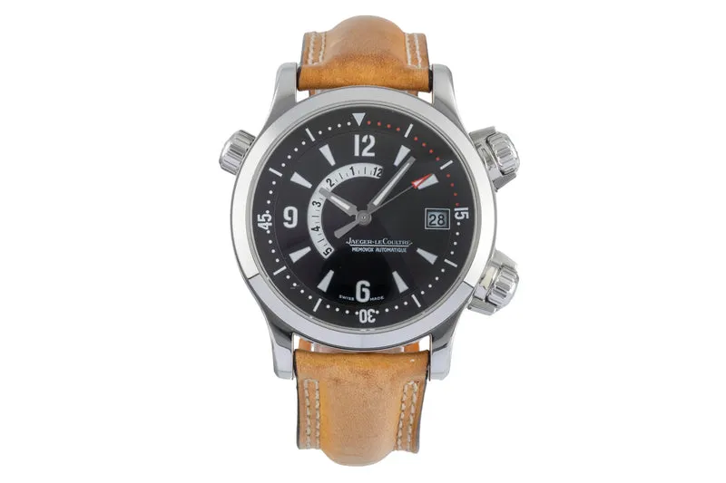 Jaeger LeCoultre Memovox steel automatic men's watch Q1708470, 146.8.97/1 LP: 15400EUR [2505426]