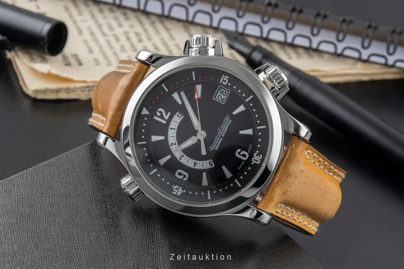 Jaeger LeCoultre Memovox steel automatic men's watch Q1708470, 146.8.97/1 LP: 15400EUR [2505426]