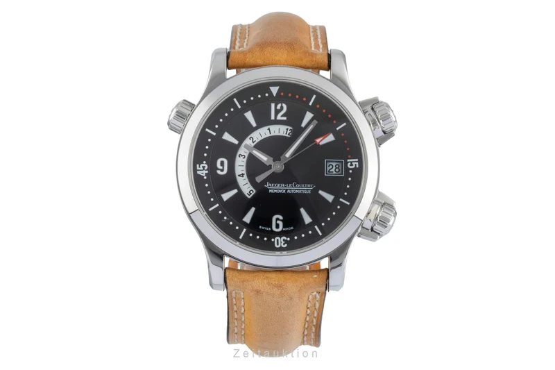 Jaeger LeCoultre Memovox steel automatic men's watch Q1708470, 146.8.97/1 LP: 15400EUR [2505426]