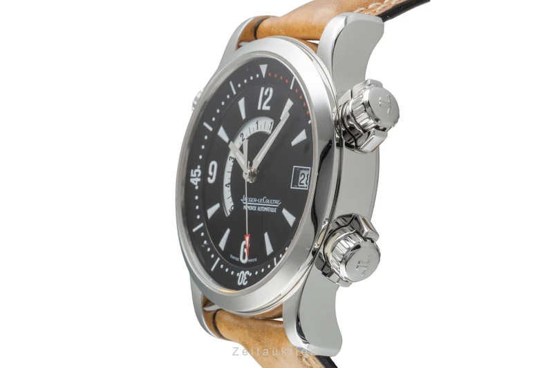 Jaeger LeCoultre Memovox steel automatic men's watch Q1708470, 146.8.97/1 LP: 15400EUR [2505426]
