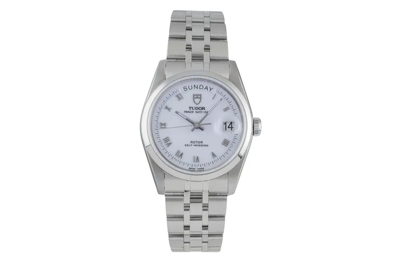 Tudor Date-Day steel automatic men's watch 76200 [2505172]
