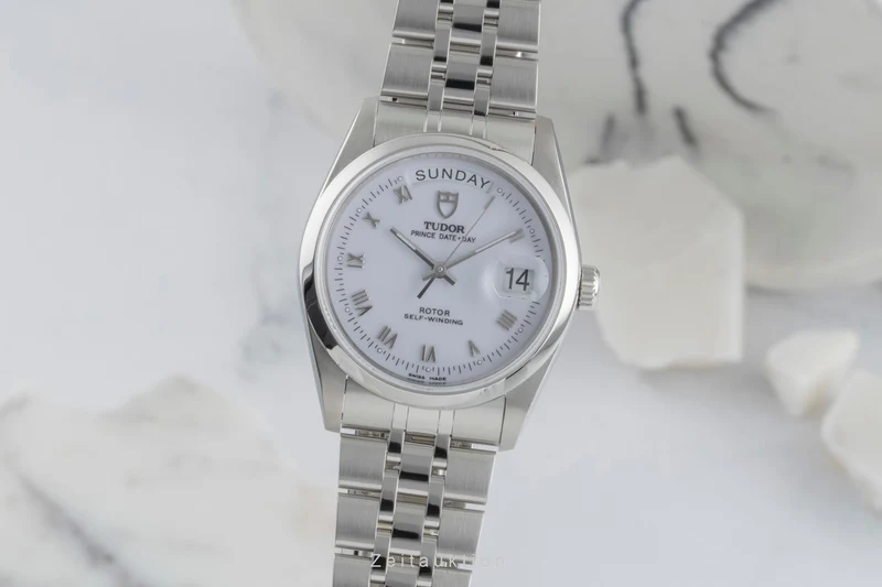 Tudor Date-Day steel automatic men's watch 76200 [2505172]