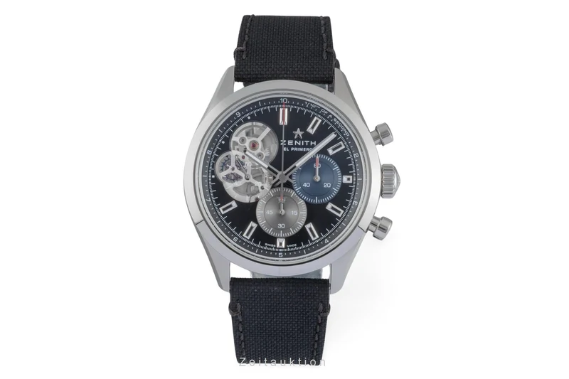 Zenith Chronomaster chronograph steel automatic men's watch 03.3300.3604/21.C822 LP: 10100EUR [2505595]
