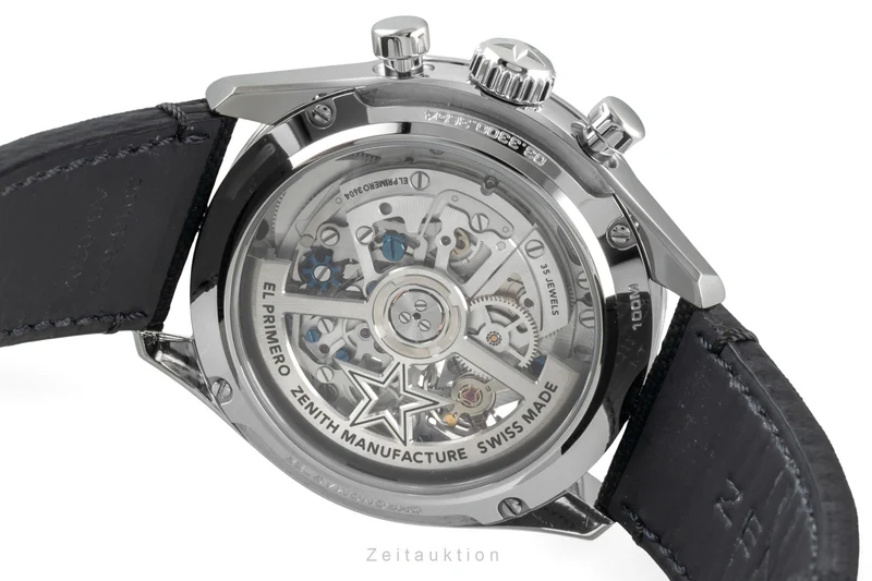 Zenith Chronomaster chronograph steel automatic men's watch 03.3300.3604/21.C822 LP: 10100EUR [2505595]