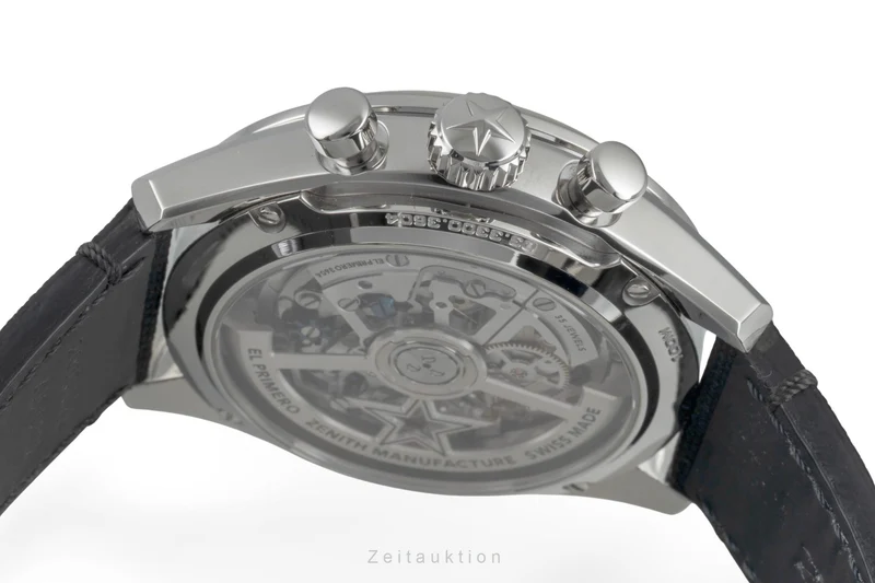Zenith Chronomaster chronograph steel automatic men's watch 03.3300.3604/21.C822 LP: 10100EUR [2505595]