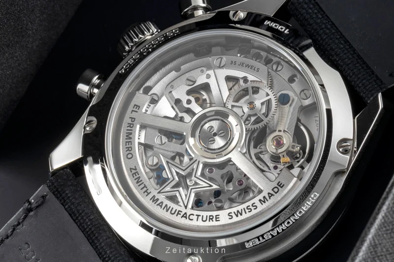 Zenith Chronomaster chronograph steel automatic men's watch 03.3300.3604/21.C822 LP: 10100EUR [2505595]