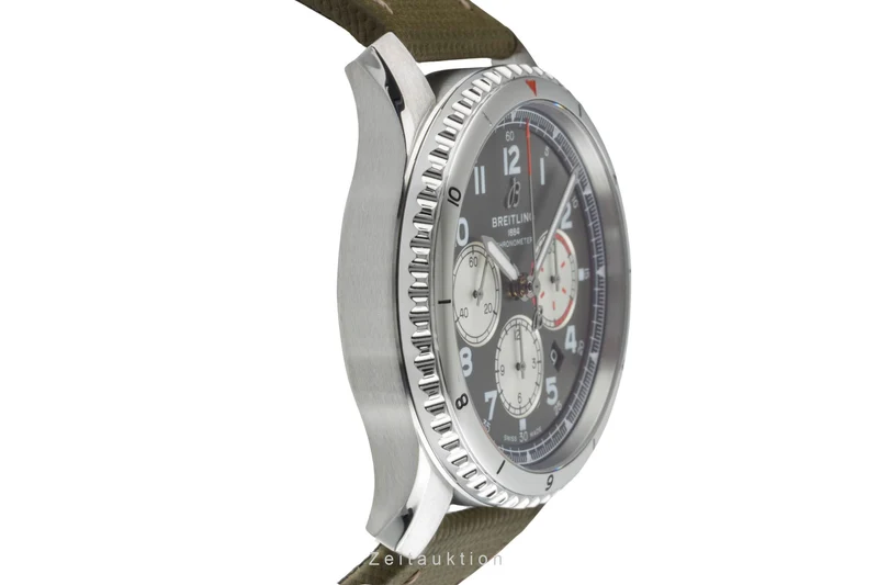 Breitling Aviator 8 chronograph steel automatic men's watch AB0119 LP: 10650EUR [2505466]