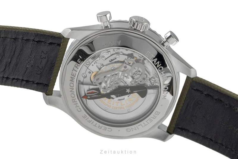 Breitling Aviator 8 chronograph steel automatic men's watch AB0119 LP: 10650EUR [2505466]