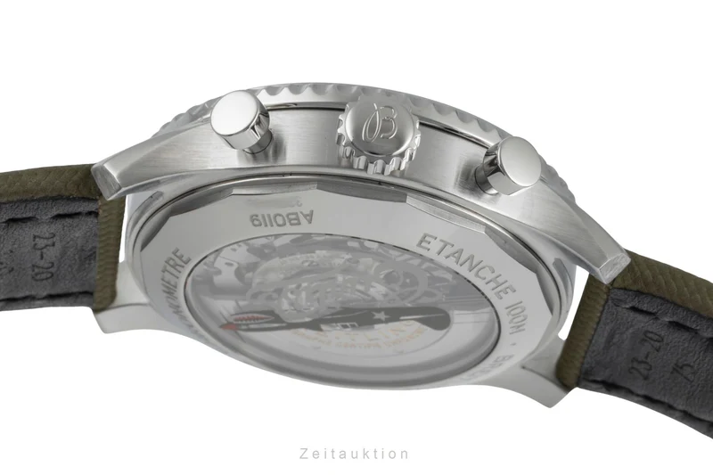 Breitling Aviator 8 chronograph steel automatic men's watch AB0119 LP: 10650EUR [2505466]