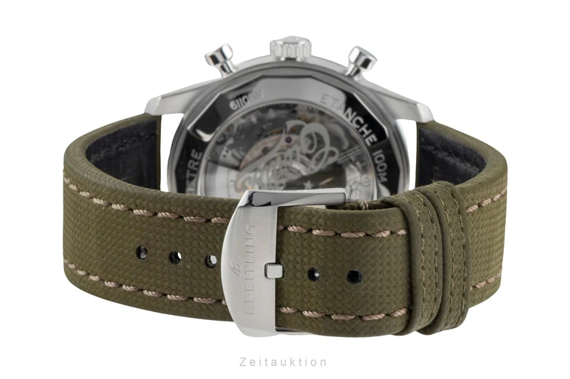 Breitling Aviator 8 chronograph steel automatic men's watch AB0119 LP: 10650EUR [2505466]