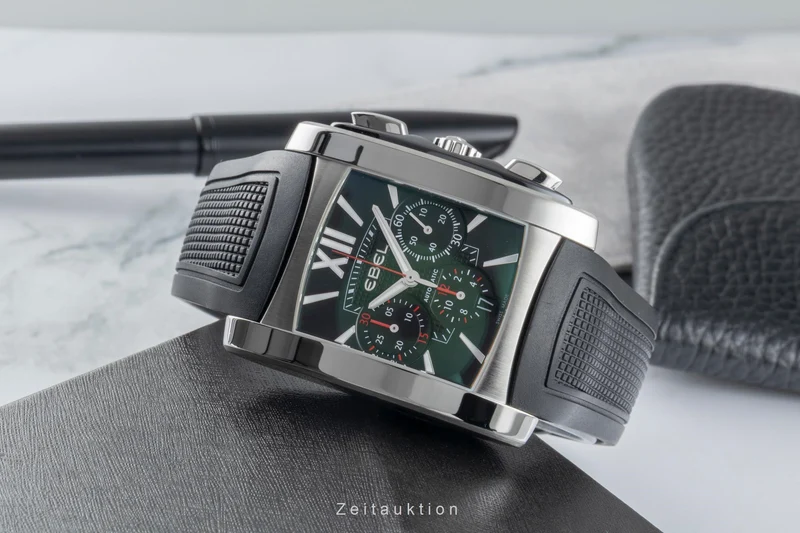 Ebel Brasilia chronograph steel automatic men's watch E9126M52 [2505619]