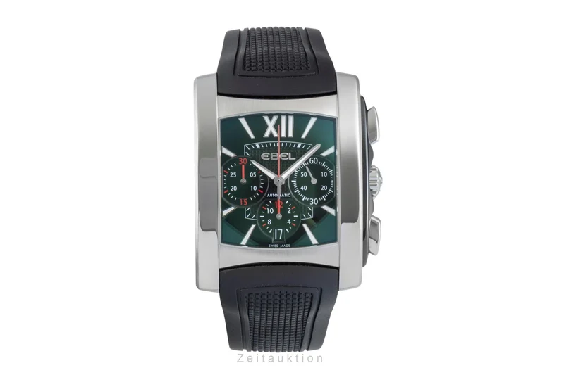 Ebel Brasilia chronograph steel automatic men's watch E9126M52 [2505619]