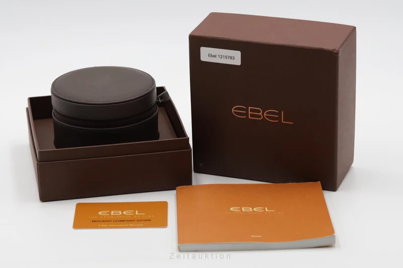 Ebel Brasilia chronograph steel automatic men's watch E9126M52 [2505619]