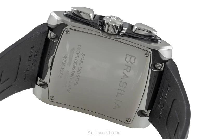 Ebel Brasilia chronograph steel automatic men's watch E9126M52 [2505619]