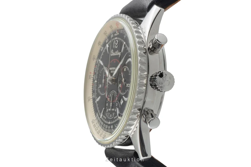 Breitling Montbrillant chronograph steel automatic men's watch A41030 [2505543]