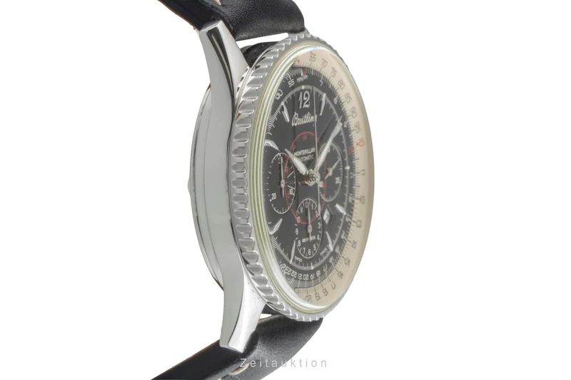 Breitling Montbrillant chronograph steel automatic men's watch A41030 [2505543]