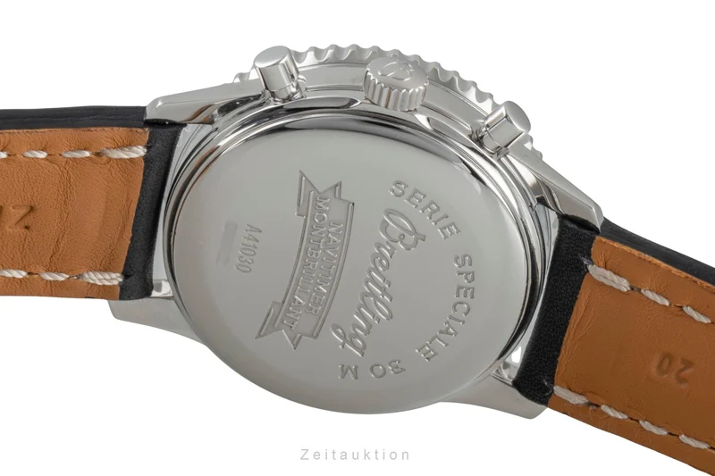 Breitling Montbrillant chronograph steel automatic men's watch A41030 [2505543]