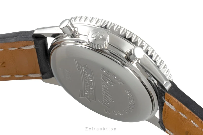 Breitling Montbrillant chronograph steel automatic men's watch A41030 [2505543]