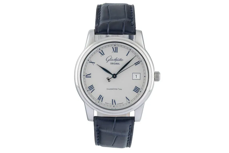 Glashütte Senator steel automatic men's watch 39-11-02-03-04 [2505541]