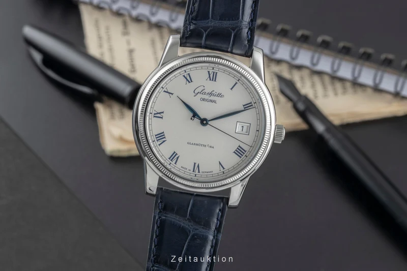 Glashütte Senator steel automatic men's watch 39-11-02-03-04 [2505541]
