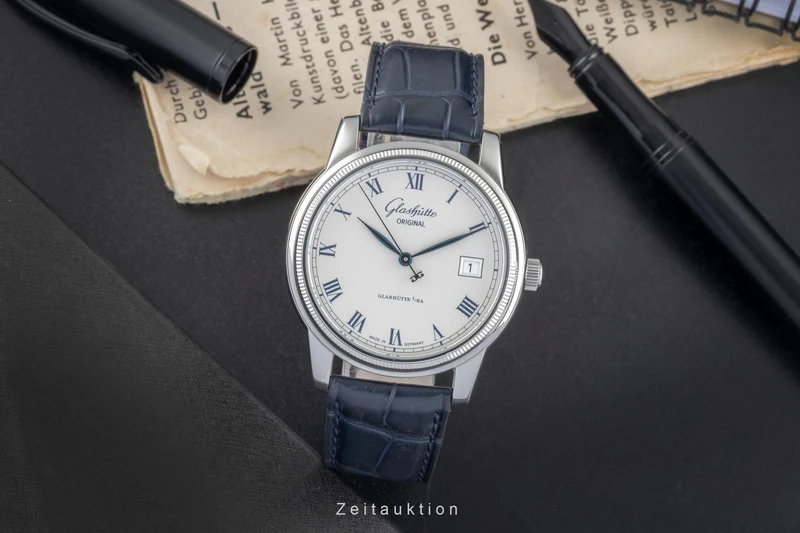 Glashütte Senator steel automatic men's watch 39-11-02-03-04 [2505541]