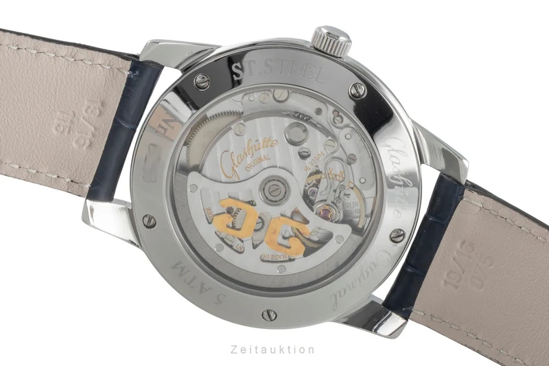 Glashütte Senator steel automatic men's watch 39-11-02-03-04 [2505541]