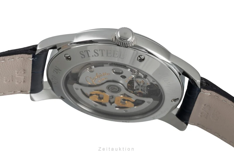Glashütte Senator steel automatic men's watch 39-11-02-03-04 [2505541]