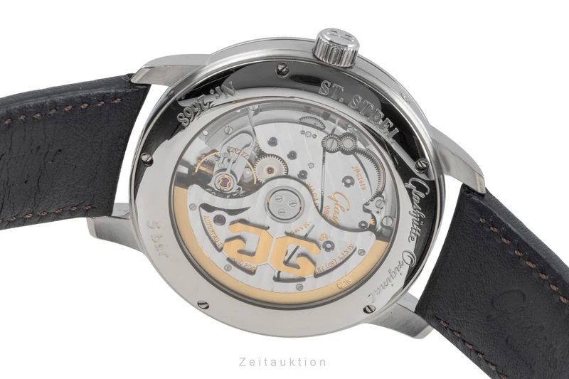 Glashütte Senator steel automatic men's watch 100-14-07-02-30 [2505584]