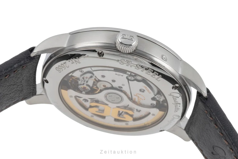 Glashütte Senator steel automatic men's watch 100-14-07-02-30 [2505584]