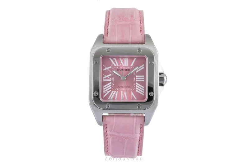 Cartier Santos 100 steel automatic women's watch W20133X8, 2878 [2505115]