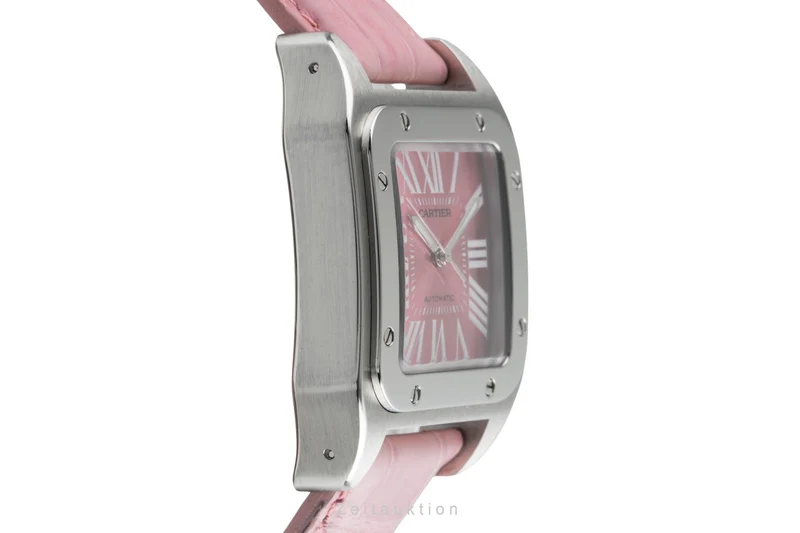 Cartier Santos 100 steel automatic women's watch W20133X8, 2878 [2505115]