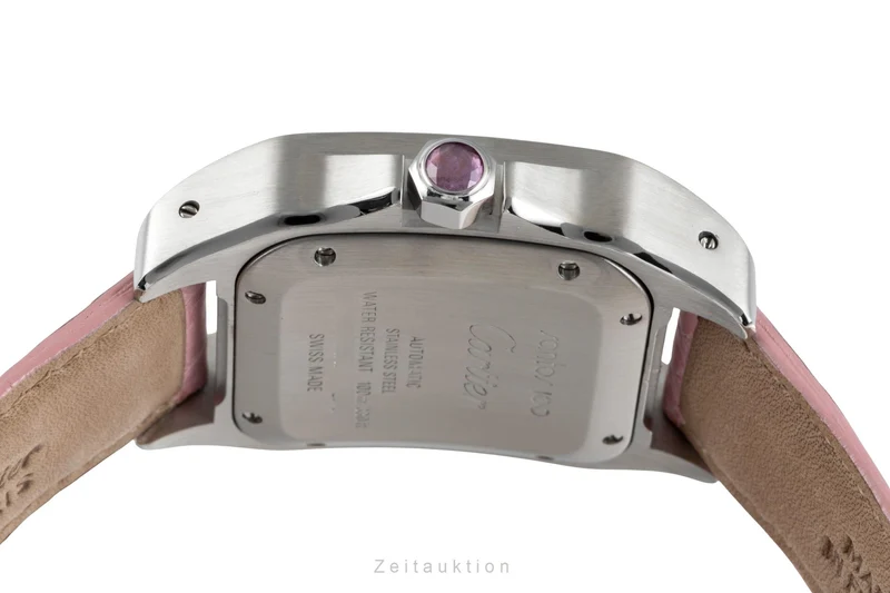 Cartier Santos 100 steel automatic women's watch W20133X8, 2878 [2505115]