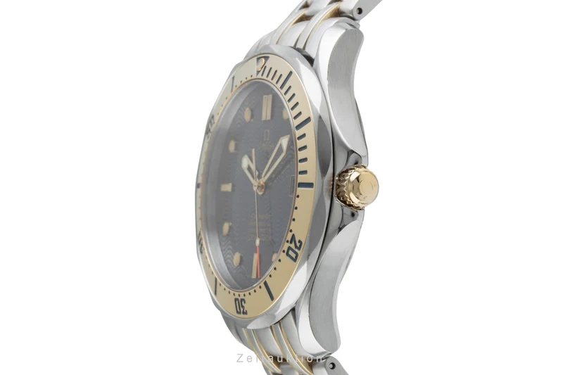 Omega Seamaster steel / gold automatic men's watch 2432.80.00, 168.1503 LP: 13800EUR [2505305]