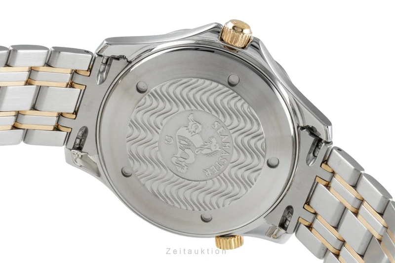 Omega Seamaster steel / gold automatic men's watch 2432.80.00, 168.1503 LP: 13800EUR [2505305]