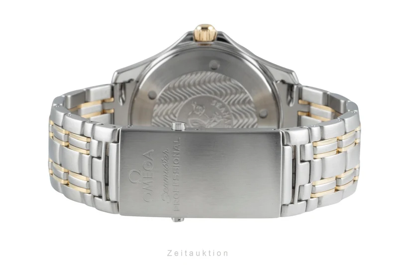Omega Seamaster steel / gold automatic men's watch 2432.80.00, 168.1503 LP: 13800EUR [2505305]