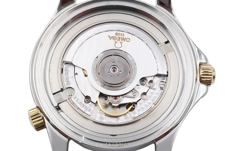 Omega Seamaster steel / gold automatic men's watch 2432.80.00, 168.1503 LP: 13800EUR [2505305]