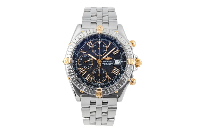 Breitling Crosswind chronograph steel / gold automatic men's watch B13055-096 [2505260]