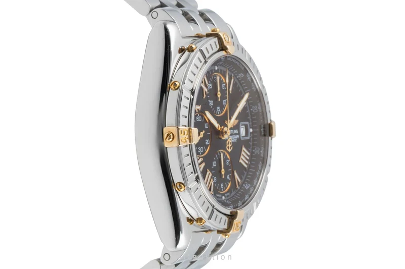 Breitling Crosswind chronograph steel / gold automatic men's watch B13055-096 [2505260]